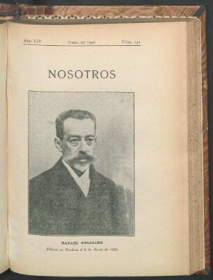 Rafael Obligado [Fotografía] : (Falleció en Mendoza el 8 de Marzo de 1920)