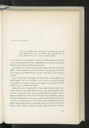 Fanny Elssler