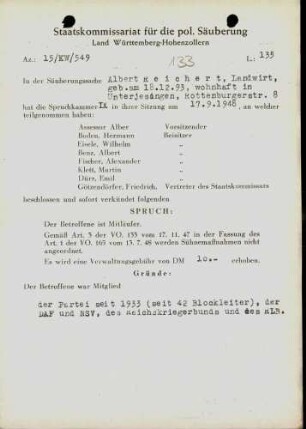 Reichert, Albert