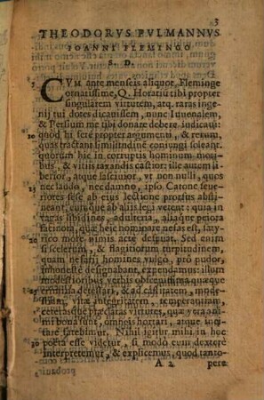 Satyrarum libri V. et A. Persii Flacci lib. I