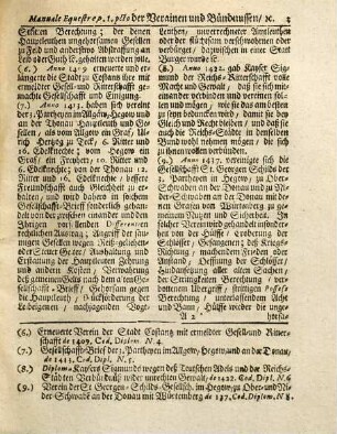 Manuale equestre oder Compendium der reichs-ritterschaftlichen, althergebrachten Rechten, kayserl. Privilegien und Freyheiten