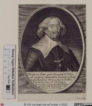 Bildnis Wilhelm, Markgraf von Baden-Baden (reg. 1622-77)