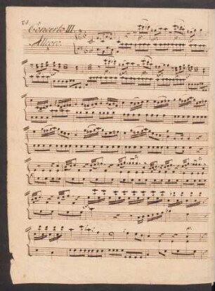 Konzerte; cemb, strings; C-Dur; op.4/3