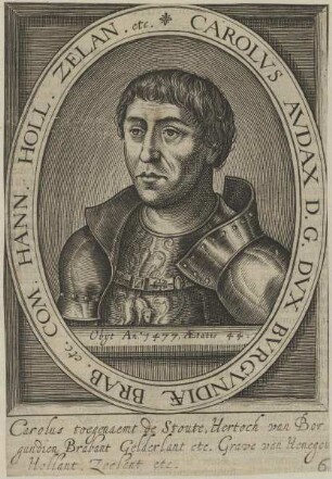 Bildnis des Carolvs Avdax, Herzog von Burgund