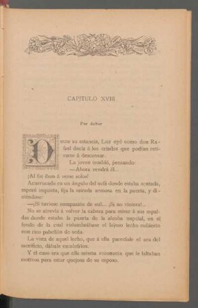 Capítulo XVIII - Por deber