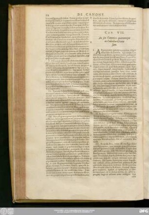 Cap. VII. An sint Canonica quaecuunque in Codicibus Graecis sunt.