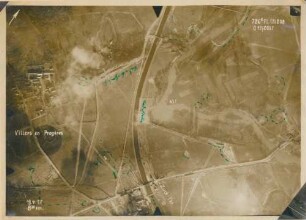 Foto des Geländes nordöstlich von Villers-en-Prayères (Luftbild)