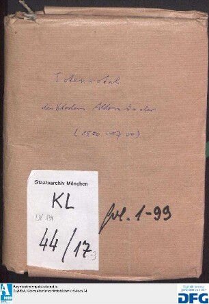 Jahrtagbuch der Konventualen