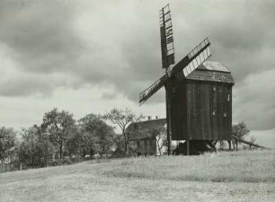 Falkenhain, Hohburger Berge. Bockwindmühle