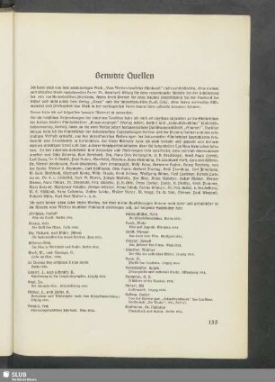 Benutzte Quellen