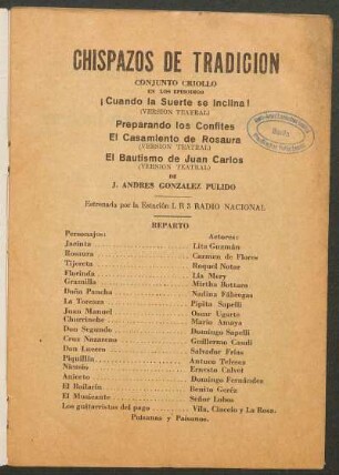 1933003600: ¡Cuando la suerte se inclina! : versión teatral