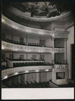 Stadttheater, Kolmar: Ansicht Zuschauerraum