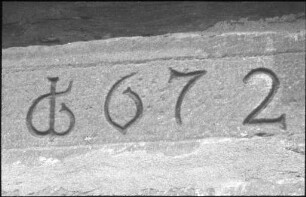 Türsturz von 1672 in Marlenheim