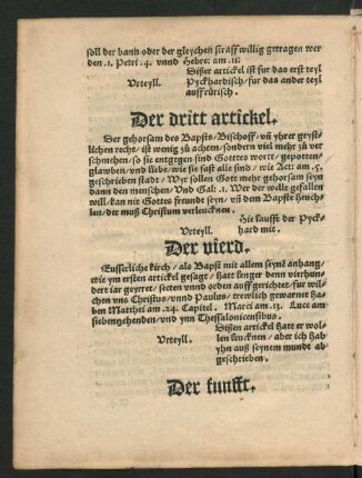 Der dritt artickel.