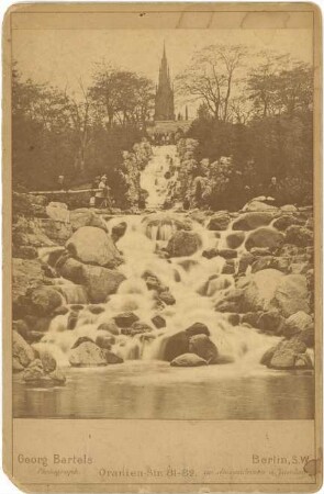 Berlin-Kreuzberg: Viktoriapark, Wasserfall und Nationaldenkmal