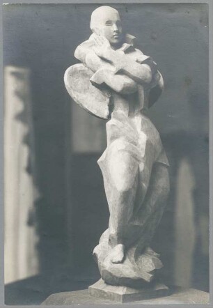 Törichter Engel, 1922, Holz