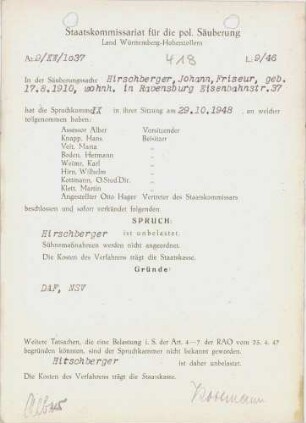 Hirschberger, Johann