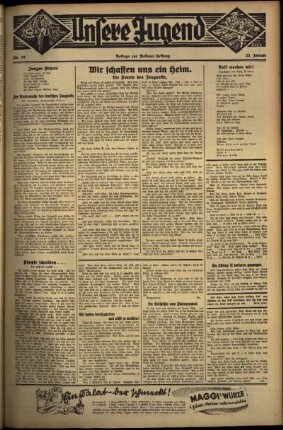 Zweite Ausgabe vom Mittwoch, den 23. Januar 1935.