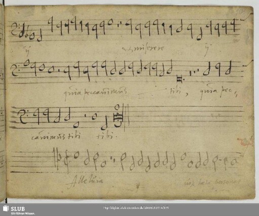 Lasso, Orlando di: Alleluia vox laeta personat