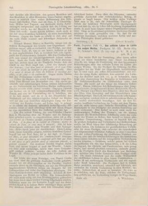 194 [Rezension] Pank, O., Das zeitliche Leben im Lichte des ewigen Wortes. Predigten. XI - XX