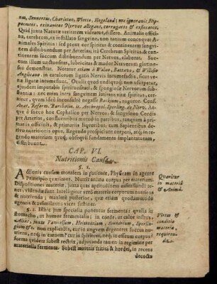 Cap. VI. Nutritionis Causa.