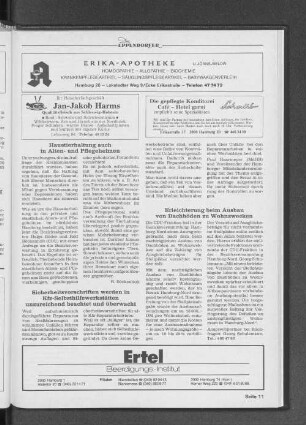 Haustierhaltung auch in Alten- und Pflegeheimen