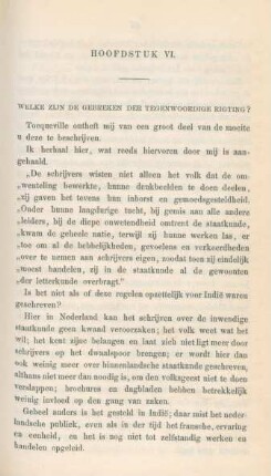 Hoofdstuk VI. Welke zijn de gebreken der tegenwoordige rigting?