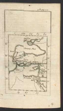 Tafel: Umfang des Mittel _ ländischen Meers