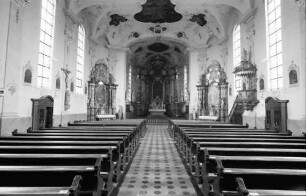 Herbolzheim: Gesamtansicht innen; Stadtkirche