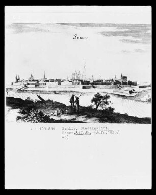 Stadtansicht von Senlis