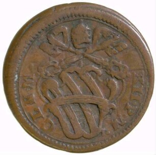 Münze, Quattrino, 1730 - 1740