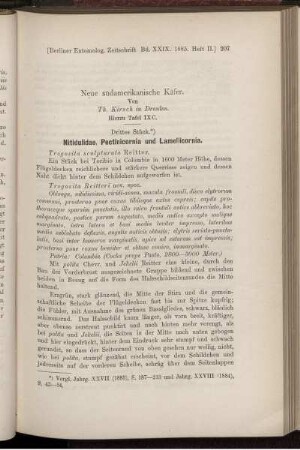 Neue südamerikanische Käfer.