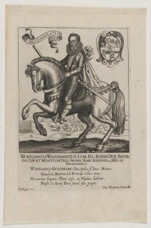 Bildnis des Wolfgang Wilhelm, Herzoge von Jülich-Kleve-Berg