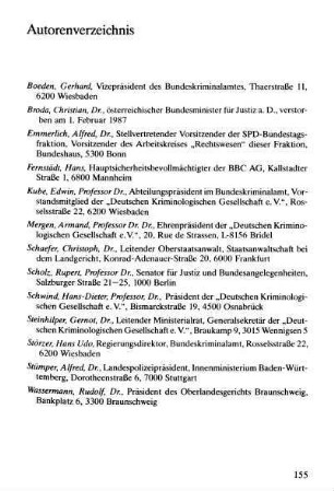 Autorenverzeichnis