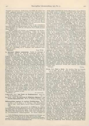 411-412 [Rezension] Lamprecht, Karl, Zwei Reden zur Hochschulreform