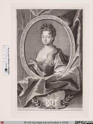 Bildnis Christiana Sibylla von Hopffgarten, geb. von Einsiedel