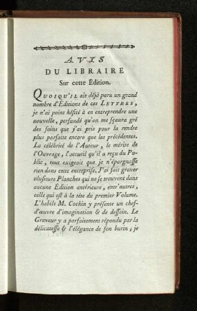 Avis du Libraire sur cette Édition.