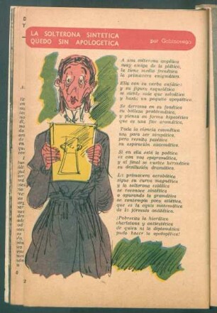 La solterona sintetica quedo sin apologetica