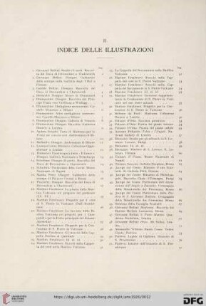 II. Indice delle illustrazioni