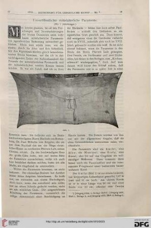 Unveröffentlichte mittelalterliche Paramente