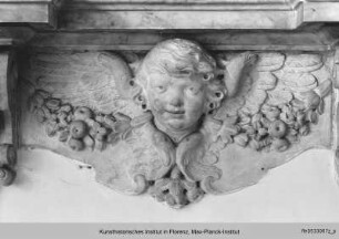 Die heilige Katharina von Siena und eine Kniende (Giovanna Piccolomini?) : Tabernakel für das Katharinenbild