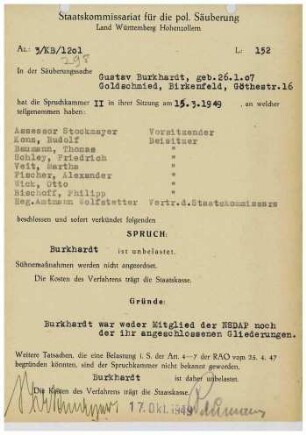 Burkhardt, Gustav