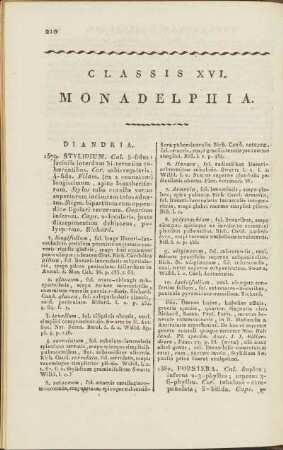 Classis XVI. Monadelphia.