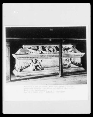 Sarkophag von Giovanni und Piccarda de'Medici