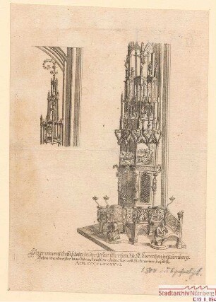 Das Sakramentshäuschen in St. Lorenz