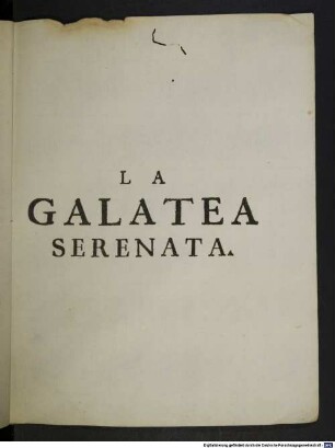 La Galatea