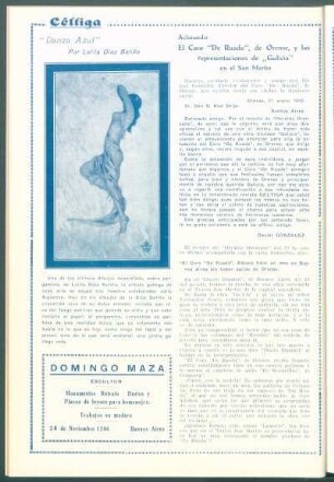 "Danza Azul"