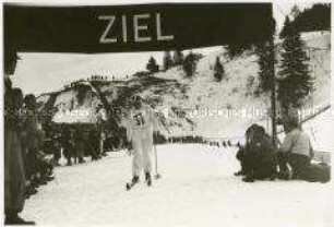 Der Schwede Elis Viklund, Sieger im 50 km Ski-Langlauf
