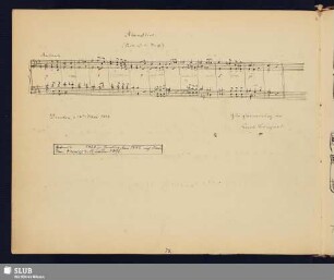 Burchard, Carl; 1884 [Noten- und Texteintrag]