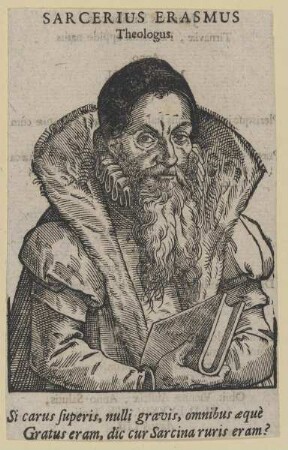 Bildnis des Sarcerius Erasmus